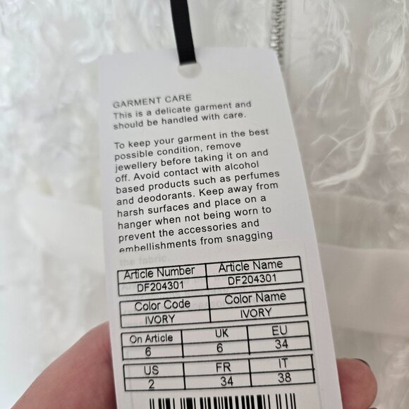 NWT Forever Unique Strapped Midi Dress with Eyelashes - Picture 4 of 5